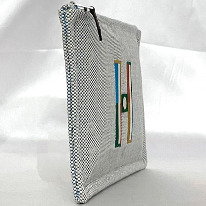 Hermes Pouch Faubourg Corner PM F22934 Light Blue