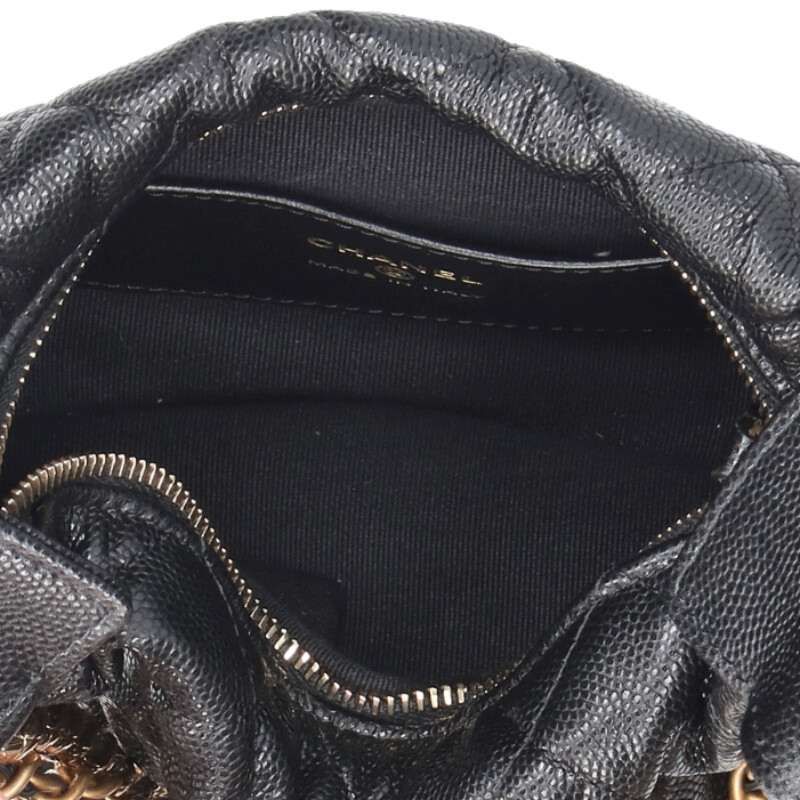 Chanel Ap3943 Mini Matelasse Caviar Skin Handbag For Women