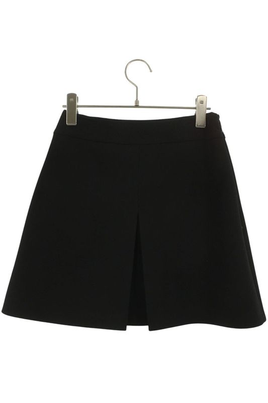 Celine 2j833066v Wool Mini Skirt Women 38