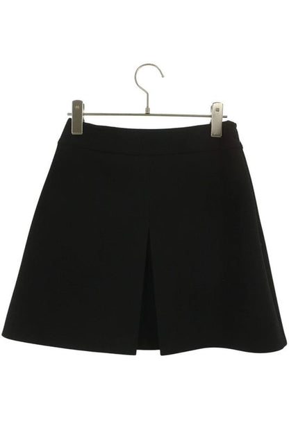Celine 2j833066v Wool Mini Skirt Women 38
