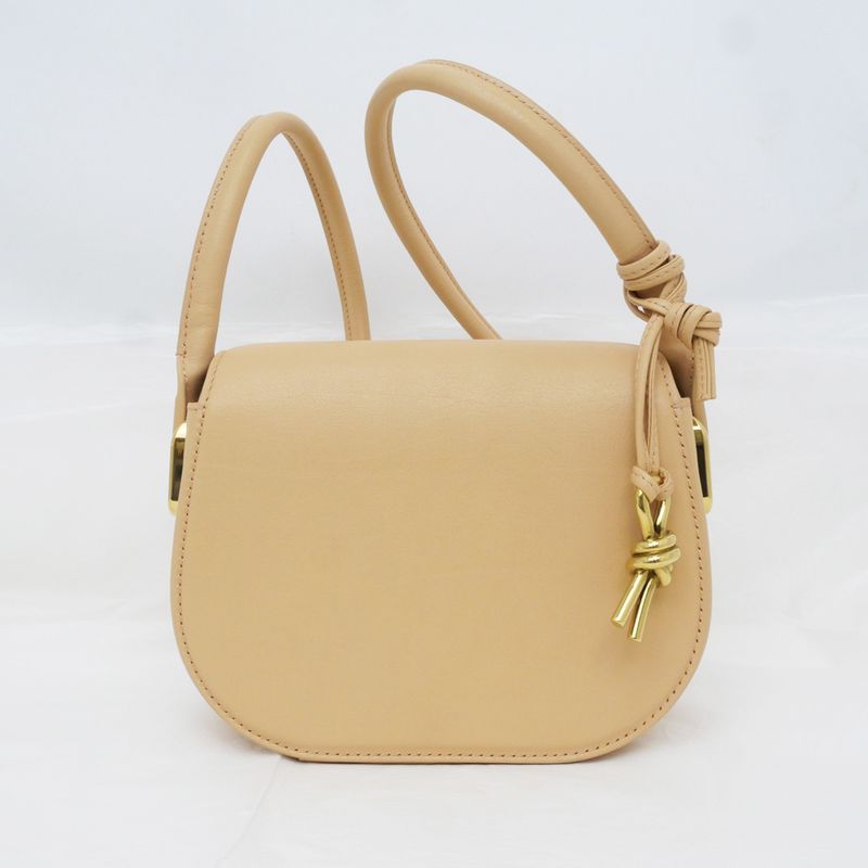 Bottega Veneta Mini Desiree Shoulder Bag Beige 747637 Women's
