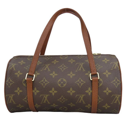 Louis Vuitton Handbag Papillon 26 M51366 Monogram Brown Old Shape Cylindrical