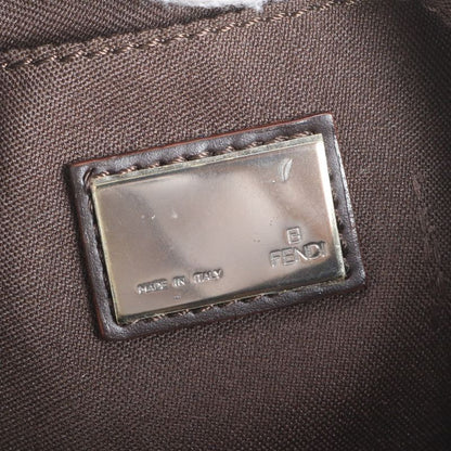 Fendi Zucca Mamma Bucket Baguette Leather Shoulder Bag Shoulder One Shoulder