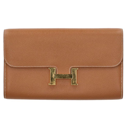 Hermes Constant Togo Z Engraved Ghardware Epson Wallet Men's