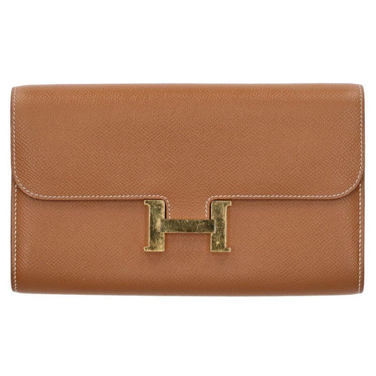 Hermes Constant Togo Z Engraved Ghardware Epson Wallet Men's