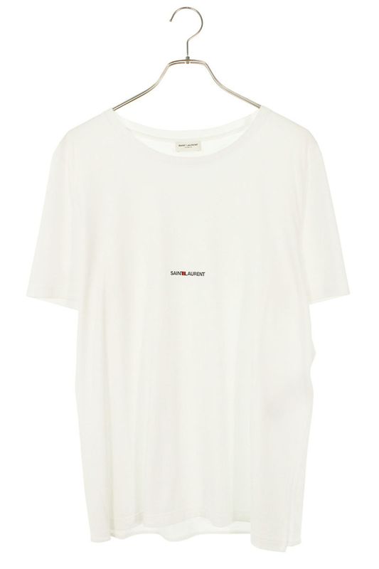 Saint Laurent Paris 464572 Yb2dq Signature Logo Print T-shirt Men's XL