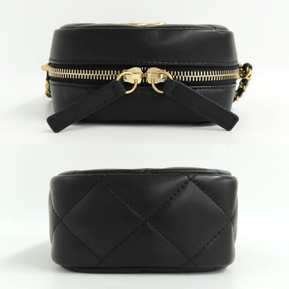 Chanel Mini Camera Case As2857 Fake Pearl Chain Shoulder Bag Lambskin