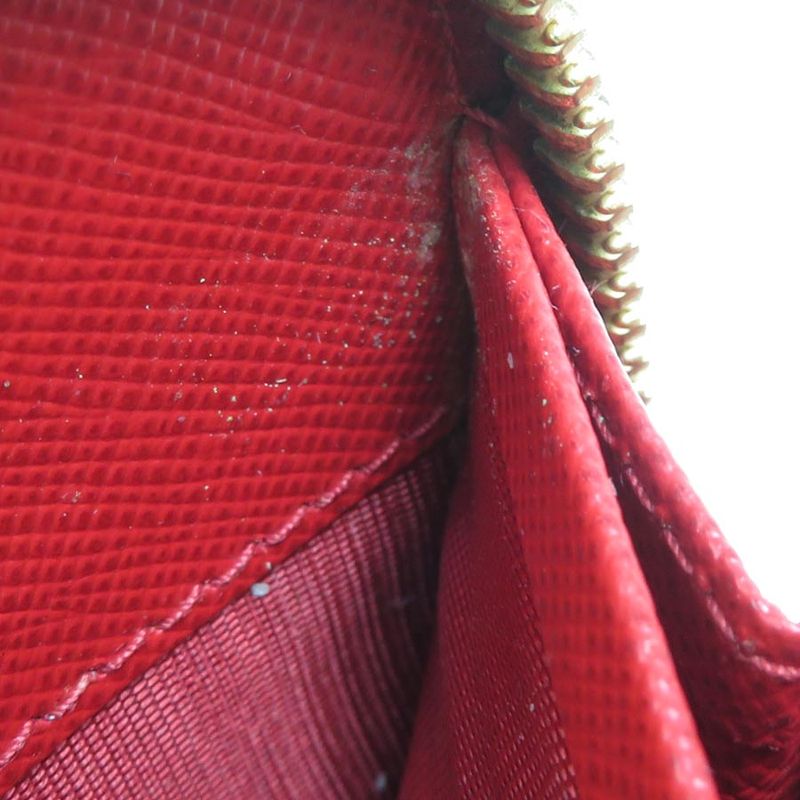 Prada Round Zipper Long Wallet