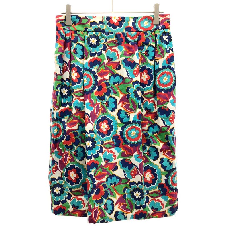 Yves Saint Laurent Multicolor Flower Print Setup Mix S