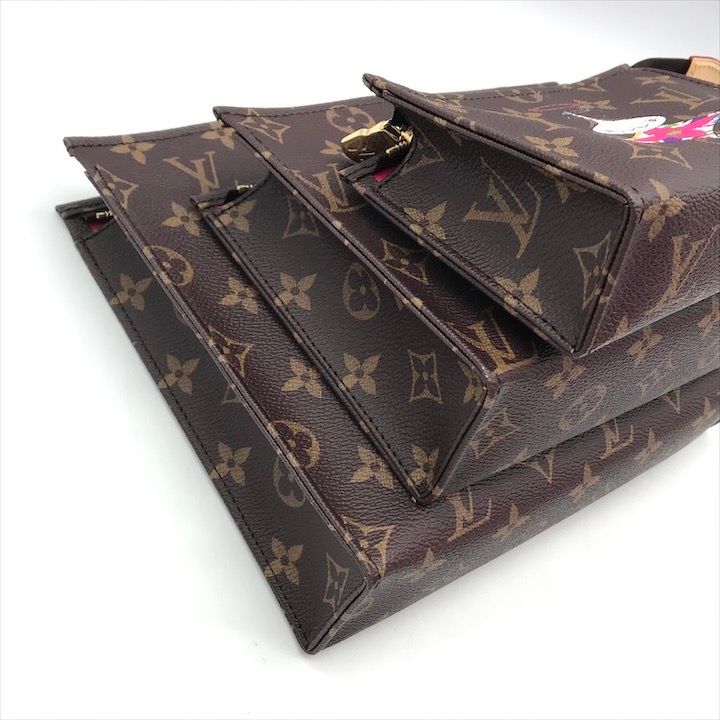 Louis Vuitton Takashi Murakami Collaboration Monogram Trio Poche Toilette Pouch