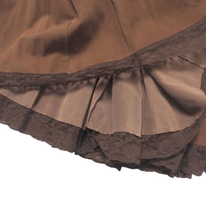 Bottega Veneta Bottega Veneta Dress Size 40 Nubuckles Zipper Lace Trimming Made