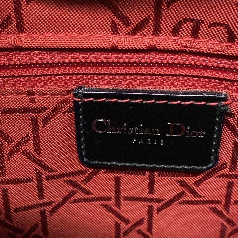 Dior/christian Dior Handbag - Black Leather