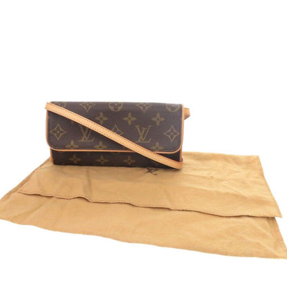 Louis Vuitton Pochette Twin PM Monogram M51854 Shoulder Bag LV 1047 Louis