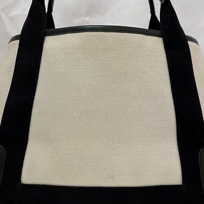 Balenciaga Tote Bag Navy Cabas Su Natural White Black