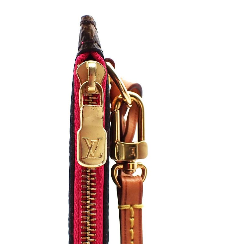 Louis Vuitton Neverfull Pouch Monogram Pink 34ka714