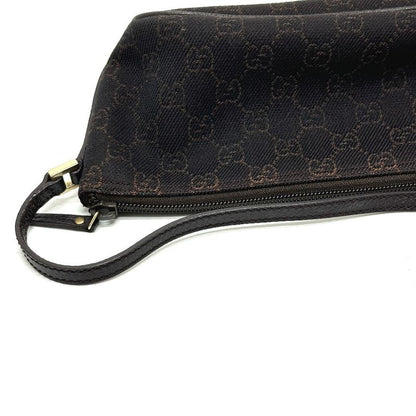 Gucci Accessory Pouch GG Pattern 257300 Canvas Brown