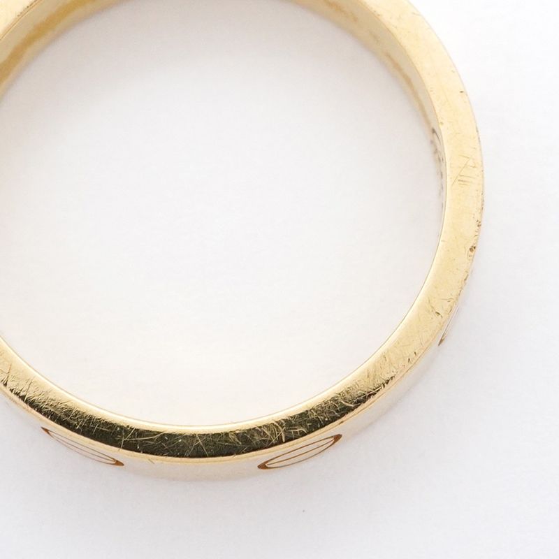 Cartier Ring Mini Love 18K Yellow Gold Yellow Gold #49 Ladies