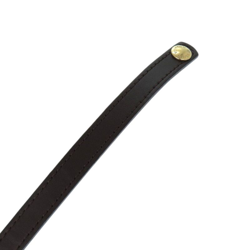 Louis Vuitton Leather Brown Shoulder Strap LV 0610 Louis Vuitton