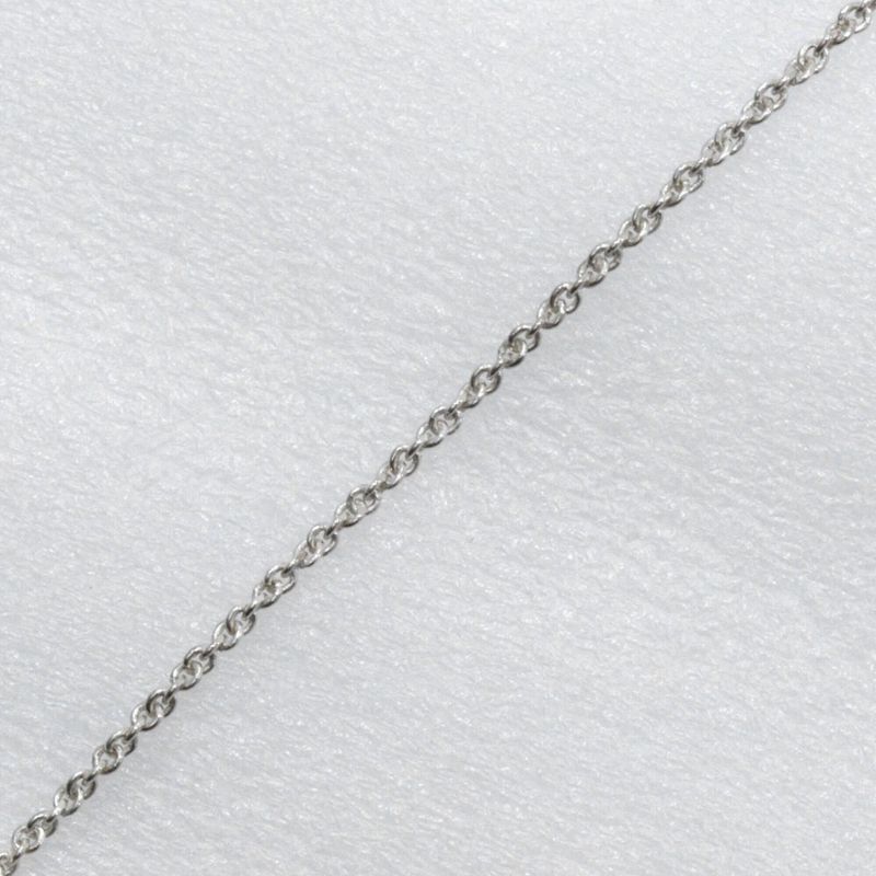 Tiffany & Co Open Heart Elsa Peretti 925 Silver Ladies 2.5g Necklace