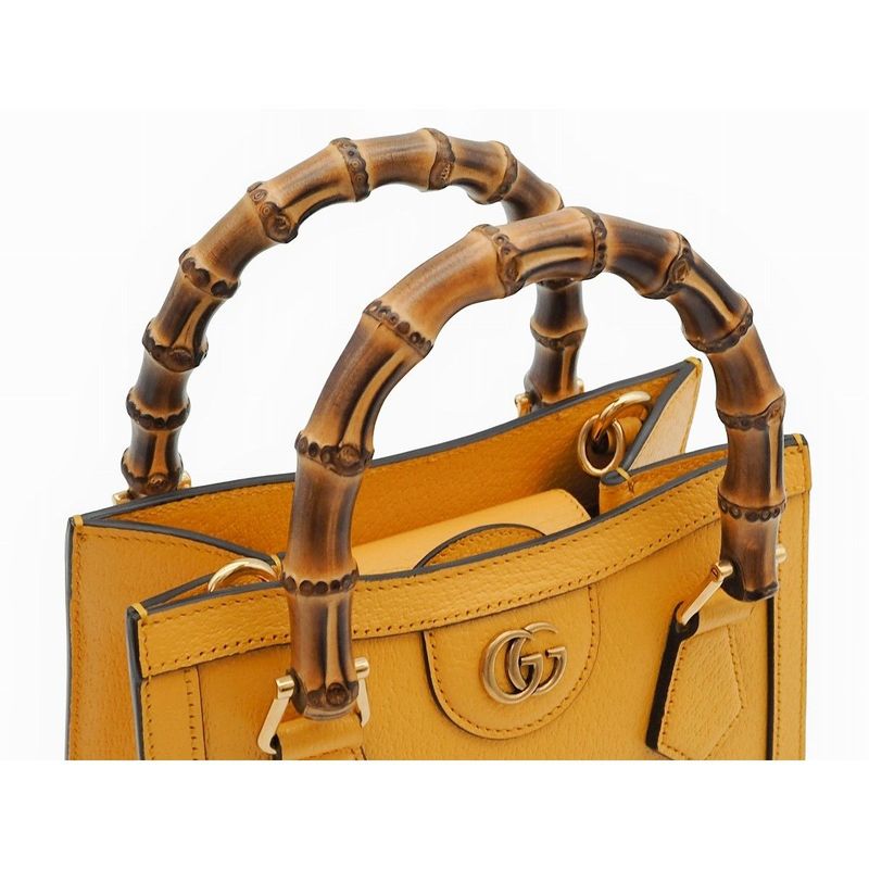 Gucci Diana Mini Tote Handbag Shoulder Bag Crossbody Shoulder