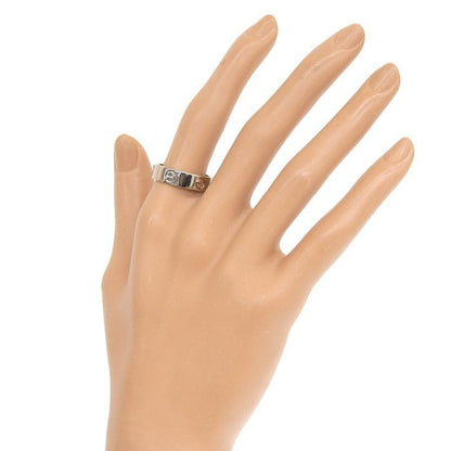 Cartier Love Ring 18K White Gold 750 White Gold #60 Equivalent To #20 Rings
