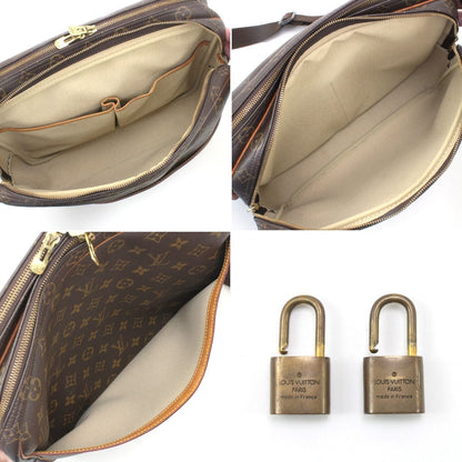 Louis Vuitton Monogram Reporter GM Shoulder Bag M45252 Brown