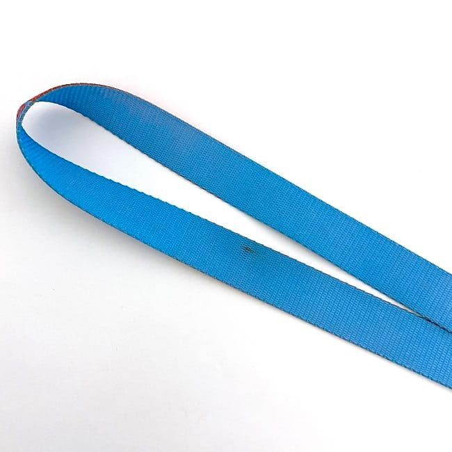 Chanel Neck Strap Blue Red Sport Ec20202 Excellent Condition