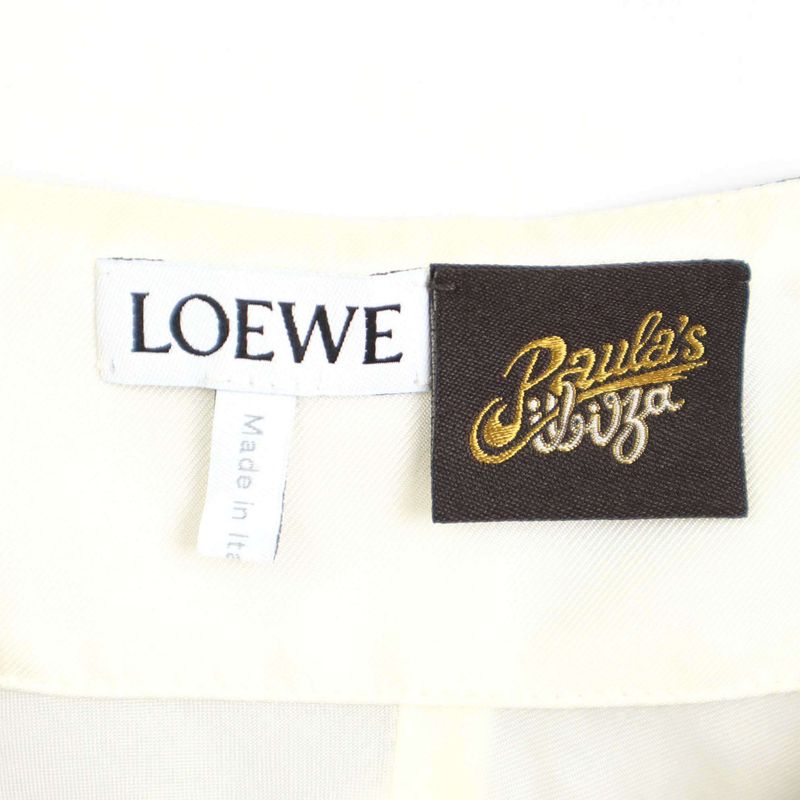 Loewe Paula's Ibiza Loewe Paula's Ibiza 24ss Asymmetrical Silk Skirt S616y08x39