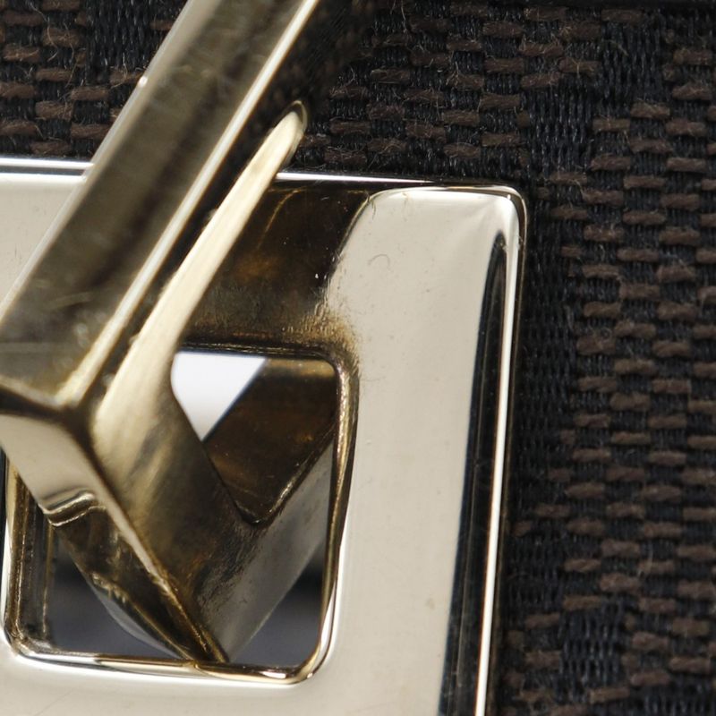 Gucci 002.1098 GG Canvas Brown Unisex Tote Bag