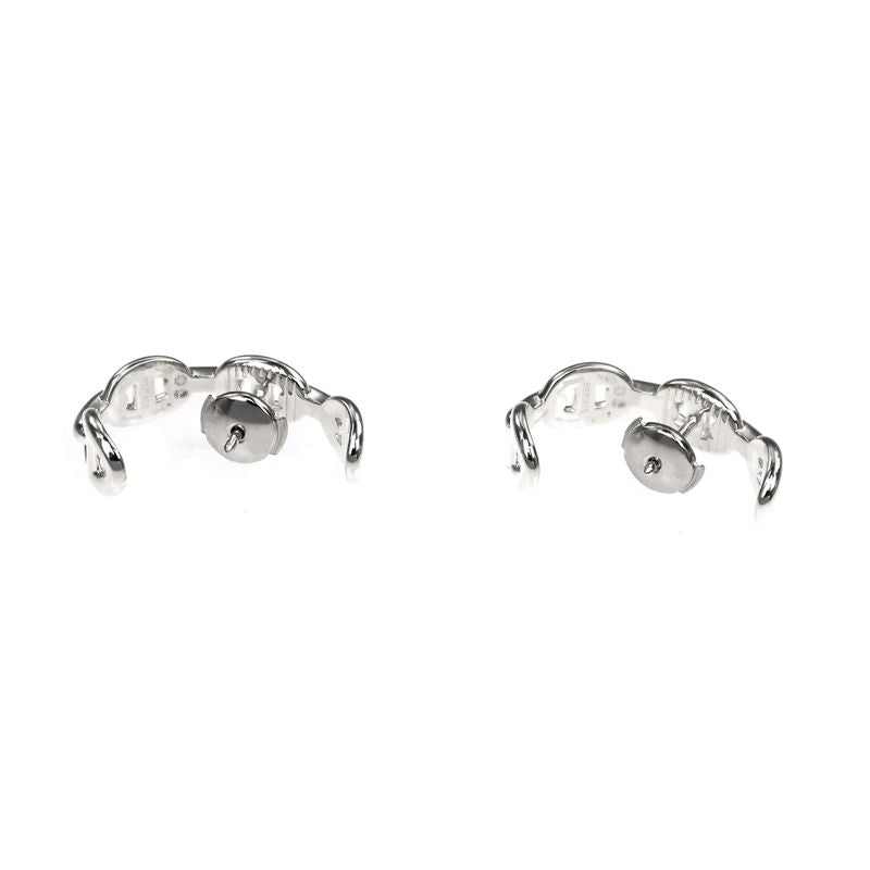 Hermes Earrings Chaine D'ancre Pair Ag925 Silver - Accessories - Others
