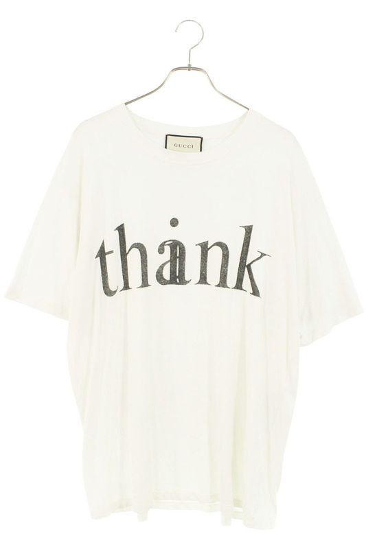 Gucci 616036 Xjcxj Damaged Print T-shirt Men's M