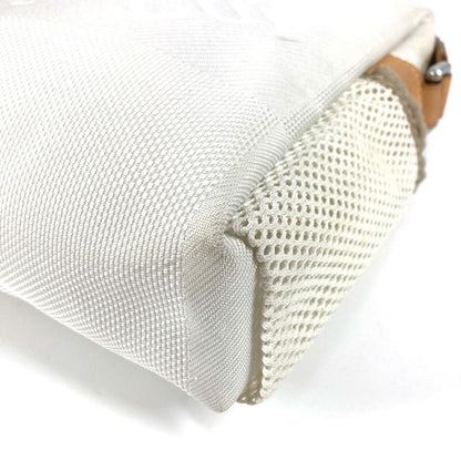 Louis Vuitton Shoulder Bag Weatherly M80637 Canvas White