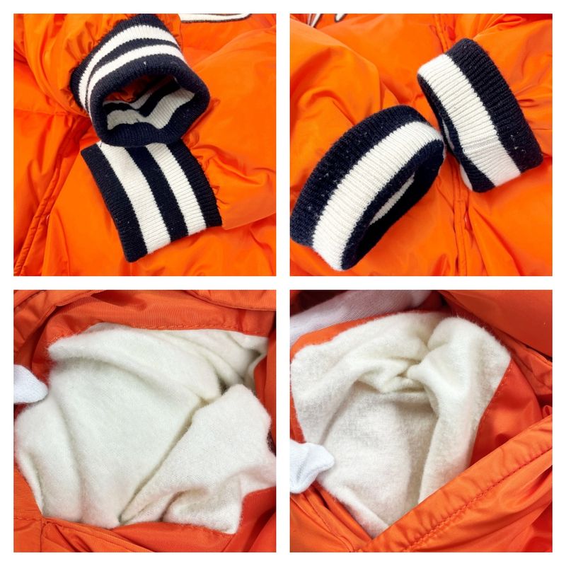 Gucci × New York Yankees Down Jacket Orange 368180