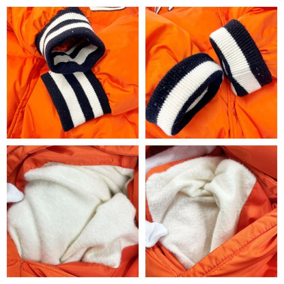 Gucci × New York Yankees Down Jacket Orange 368180