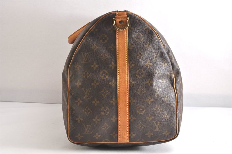 Louis Vuitton Monogram Keepall Bandouliere 55 M41414 Boston Bag 3055n