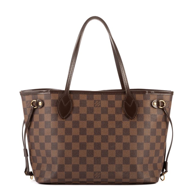 Louis Vuitton Neverfull Dark Brown Damier Ebène A