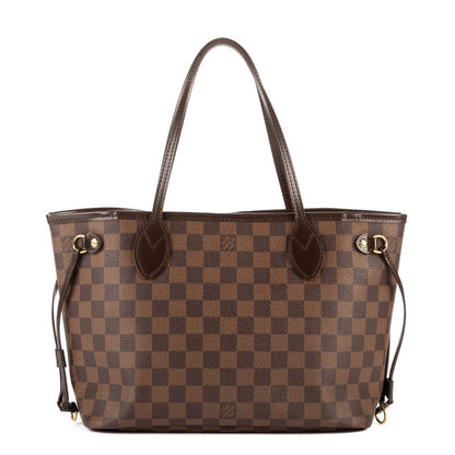 Louis Vuitton Neverfull Dark Brown Damier Ebène A
