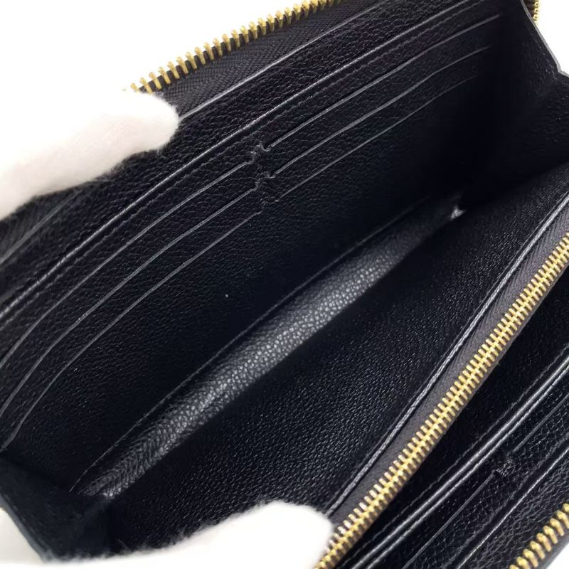 Louis Vuitton Zippy Wallet Monogram Empreinte Monogram Empreinte Noir Black
