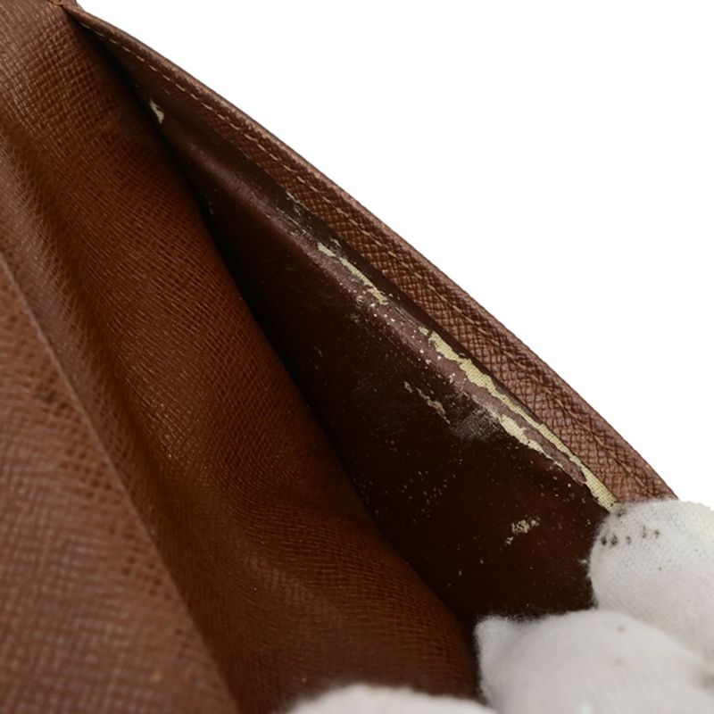 Louis Vuitton 3-set Trifold Wallet Monogram Damier Ebène Leather 04ec192