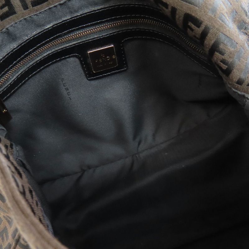 Fendi Zucca Pattern Handbag Canvas Women