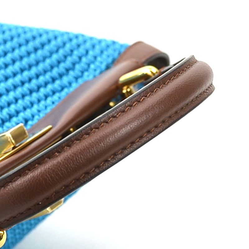 Fendi Shoulder Bag Handbag Mini Peekaboo 8bn244-afp3