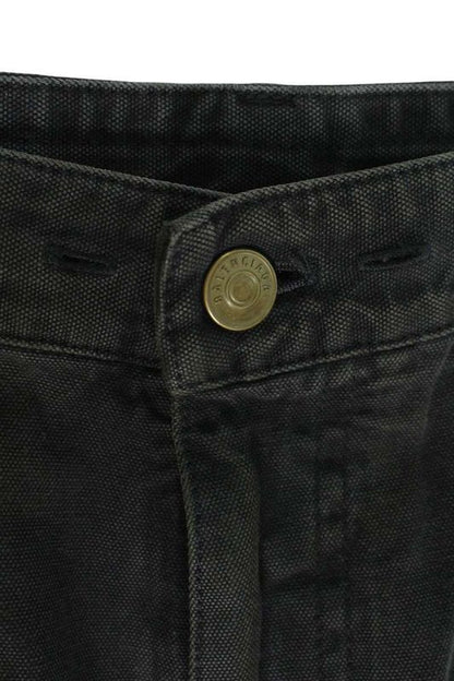 Balenciaga 791794 Tlp06 Double Knee Painter Baggy Denim Pants Men's 44