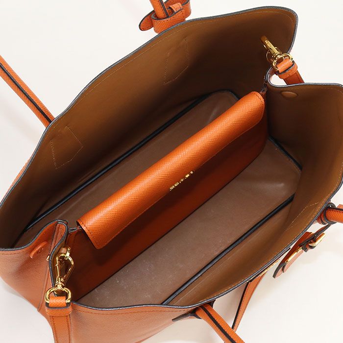 Prada 2WAY Saffiano Leather Pr85885 Tote Bag Leather 2WAY Tote Bag Ladies