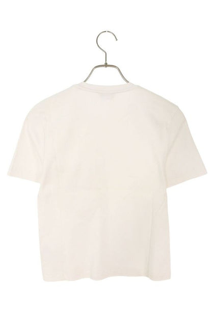 Fendi Fs7389 AFLD Logo Embossed Cropped T-shirt Women XS