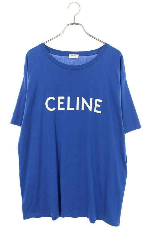 Celine By Edith Liman 21SS 2x681501f Loose Fit Logo Print T-shirt Men's XXL