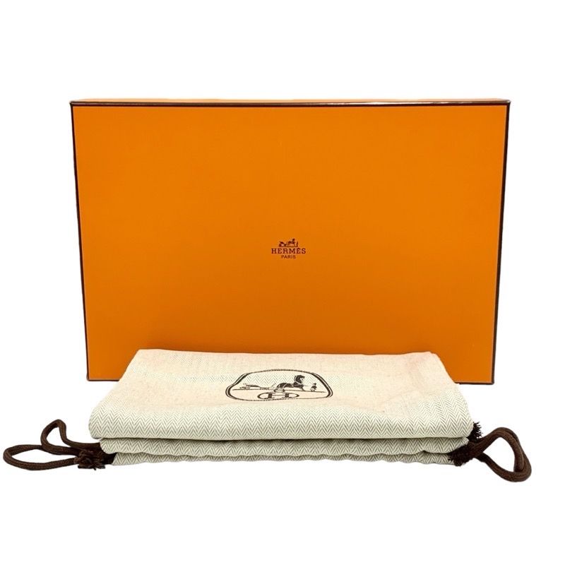 Hermes Game Sneakers Shoes Leather Black Silver Unused Slip-on Kelly Hardware