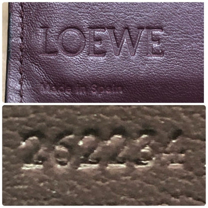 Loewe Wallet Mini Bifold Zip Card Billfold Coin — view 14