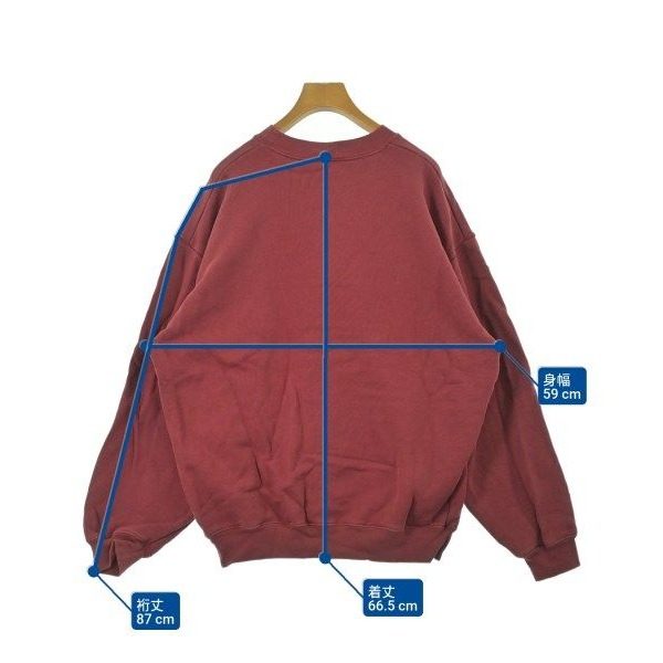 Balenciaga Sweatshirt Red — view 6