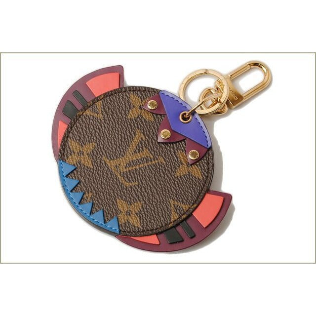 Louis Vuitton Key Ring Holder Bag Charm Monogram Totem Mirror — view 2
