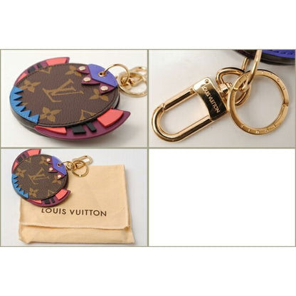 Louis Vuitton Key Ring Holder Bag Charm Monogram Totem Mirror — view 5